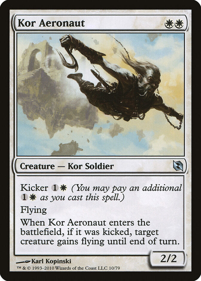 Kor Aeronaut 10 - Duel Decks: Elspeth vs. Tezzeret MTG card