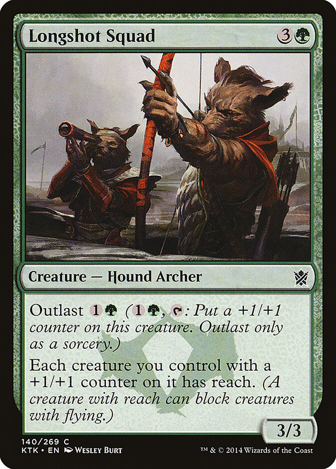 Longshot Squad 140 - Khans of Tarkir MTG card