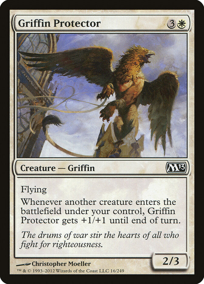 Griffin Protector 16 - Magic 2013 MTG card