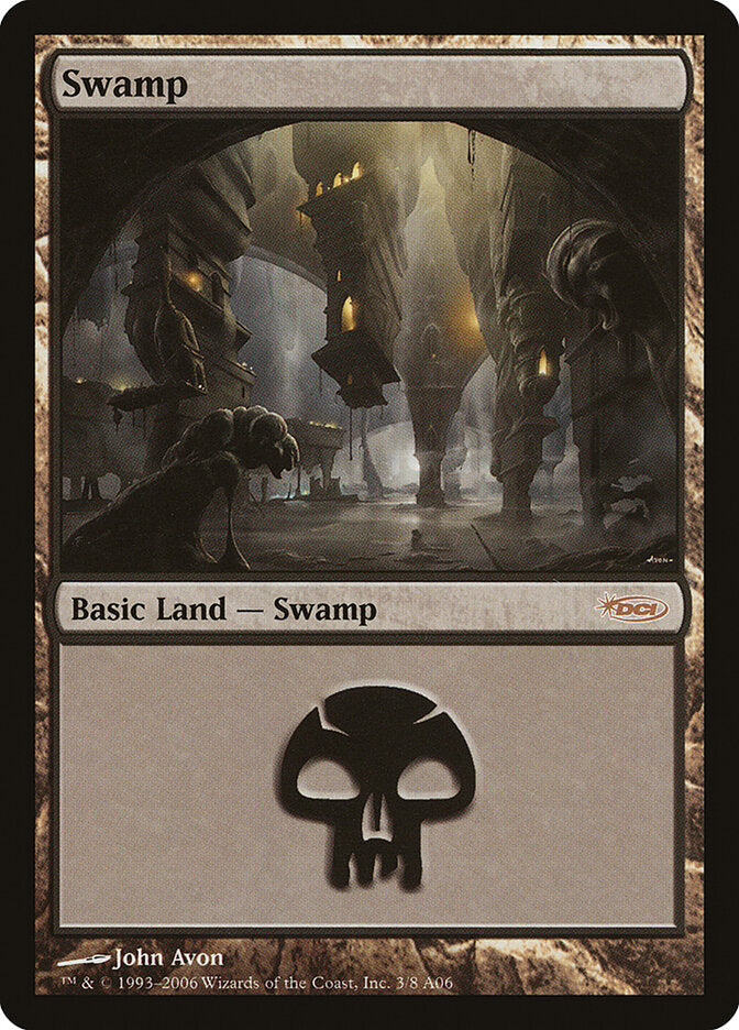 Swamp 3 - Arena League 2006 MTG card
