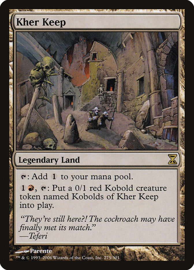 Kher Keep 275 - Time Spiral MTG card