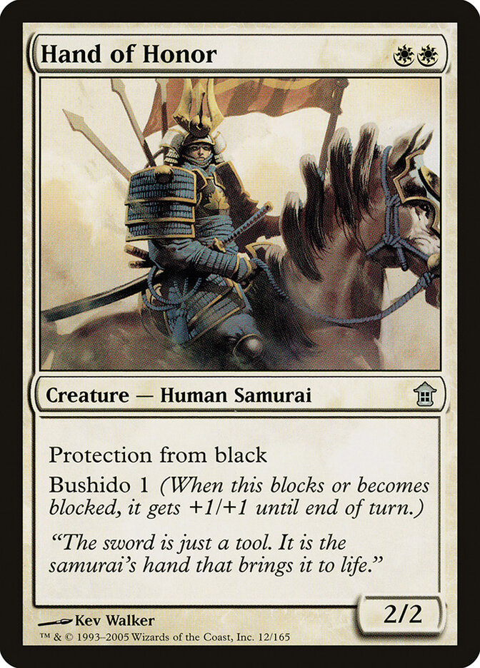 Hand of Honor 12 - Saviors of Kamigawa MTG card