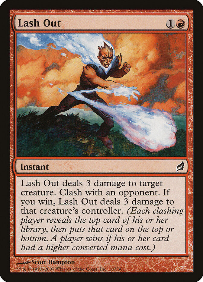 Lash Out 183 - Lorwyn MTG card
