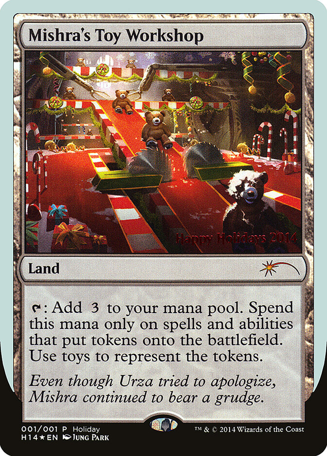 Mishra's Toy Workshop 14 - Happy Holidays MTG card