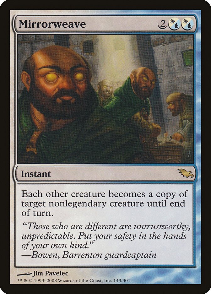 Mirrorweave 143 - Shadowmoor MTG card