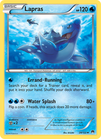 Lapras 28/122 - BREAKpoint Pokemon card
