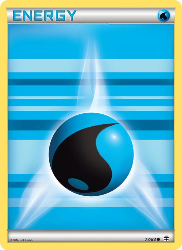 Water Energy 77/83 - Generations Pokemon card