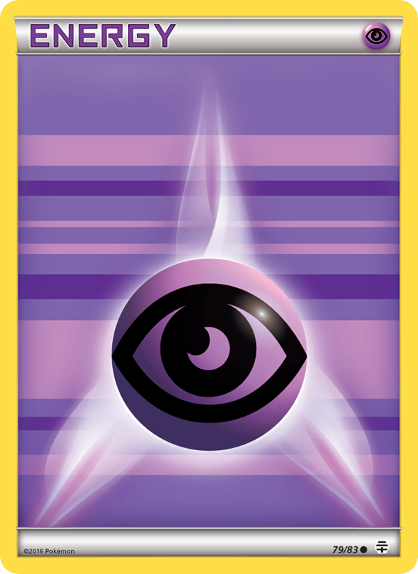 Psychic Energy 79/83 - Generations Pokemon card