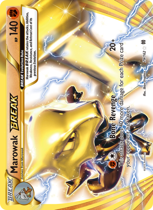 Marowak BREAK 79/162 - BREAKthrough Pokemon card
