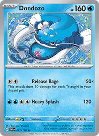 Dondozo 061/198 - Scarlet & Violet Pokemon card
