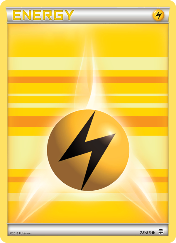 Lightning Energy 78/83 - Generations Pokemon card