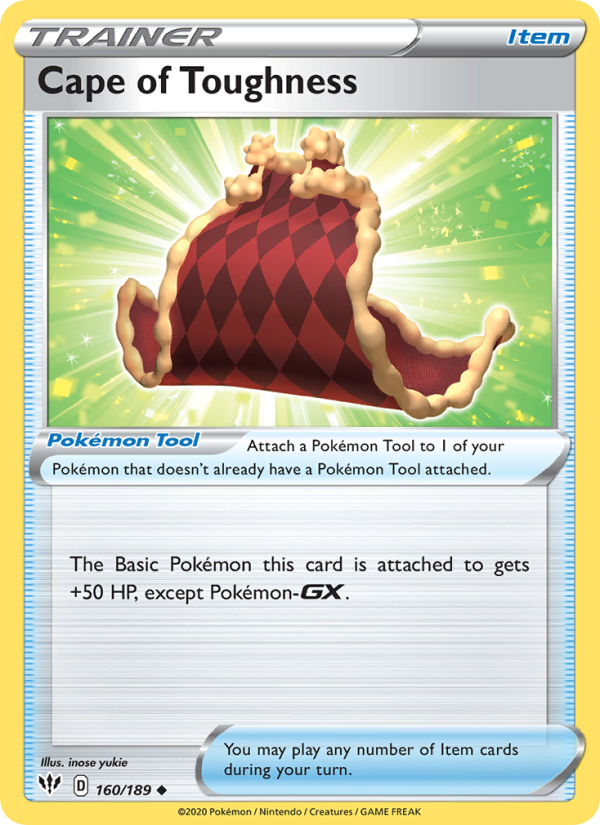 Cape of Toughness 160/189 - Darkness Ablaze Pokemon card
