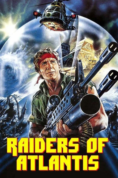 Raiders of Atlantis Blu-ray cover art
