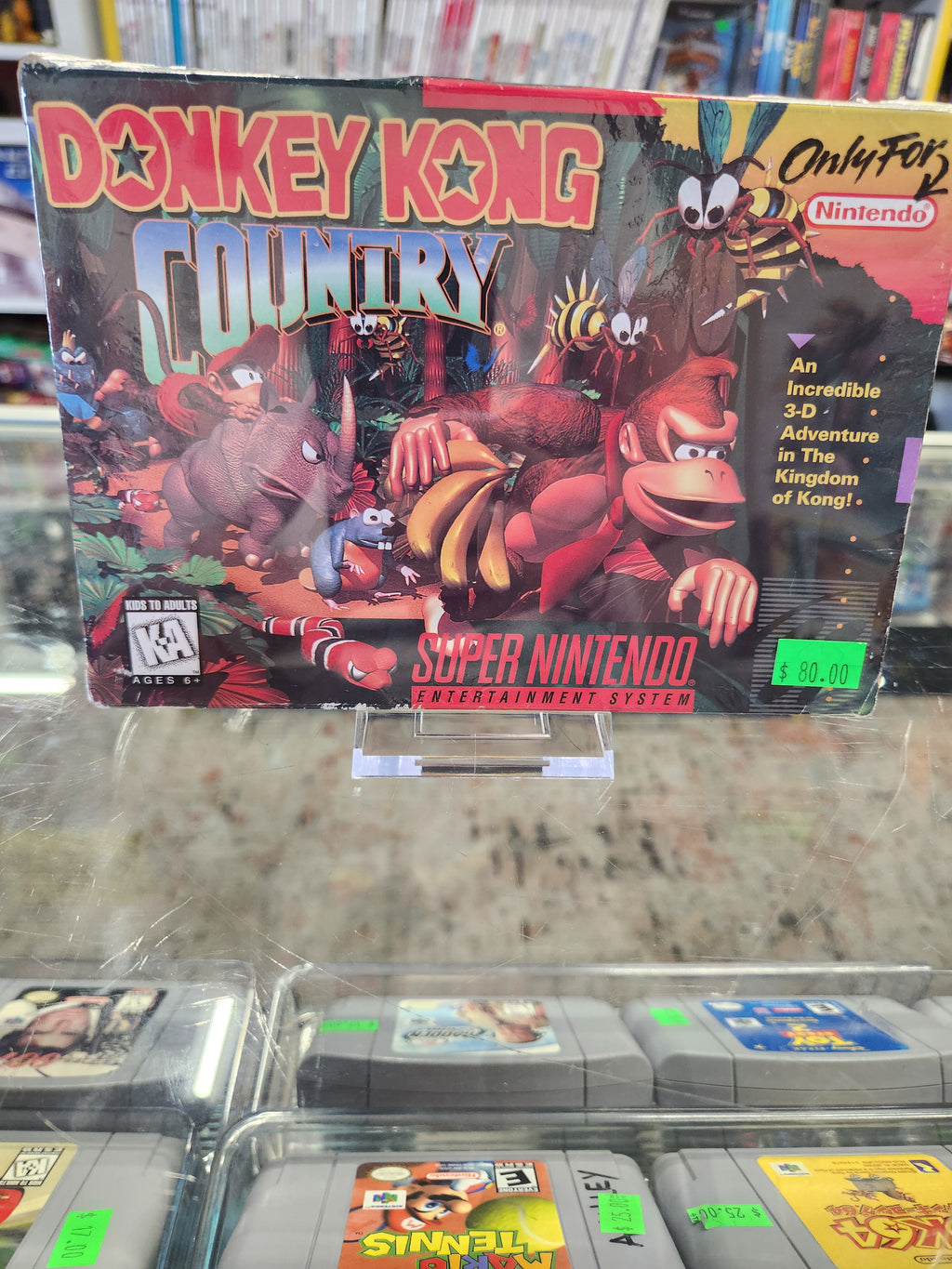 Donkey Kong Country CIB – SNES Classic