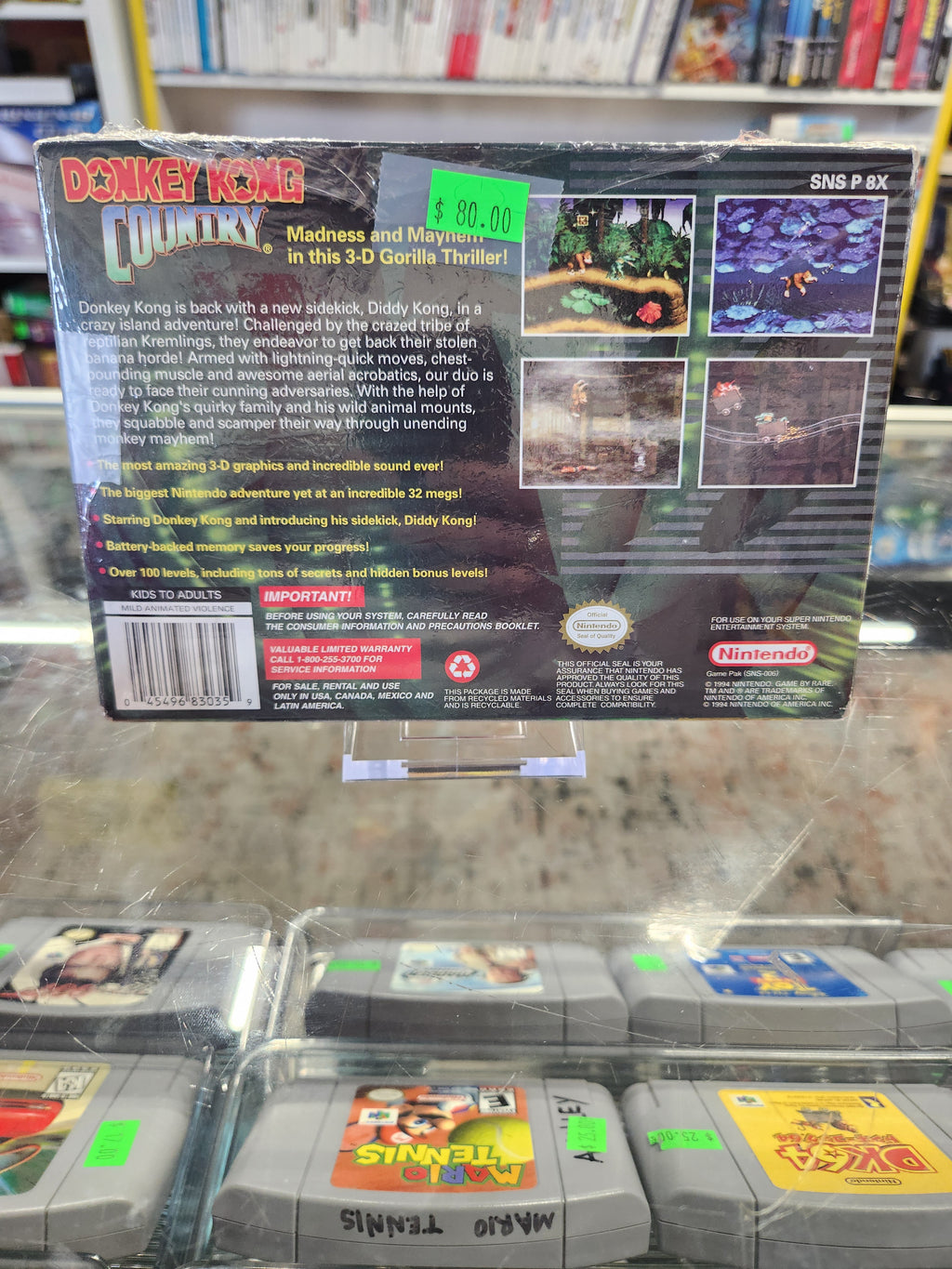 Donkey Kong Country CIB – SNES Classic