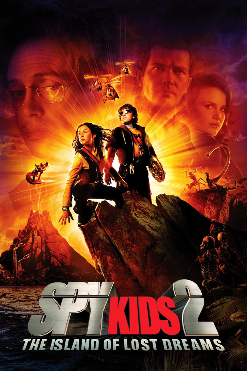 Spy Kids 2: The Island of Lost Dreams VHS cover art